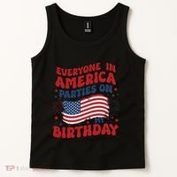 July 4th Birthday Tank Top thumb 2