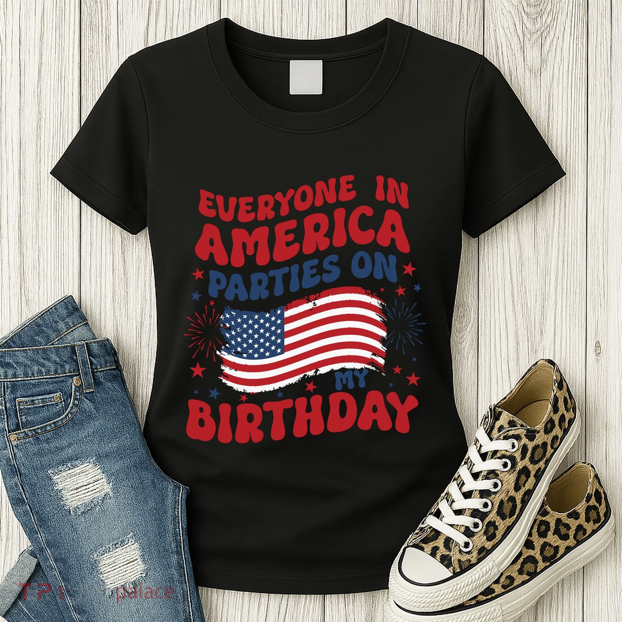 July 4th Birthday Women's T-Shirt