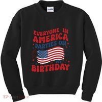 July 4th Birthday Kids Sweatshirt thumb 0