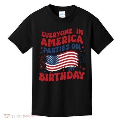 July 4th Birthday Kids T-Shirt