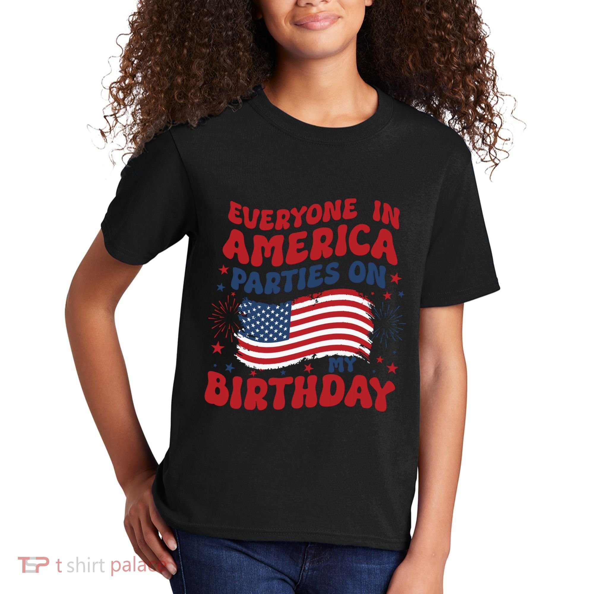 July 4th Birthday Kids T-Shirt