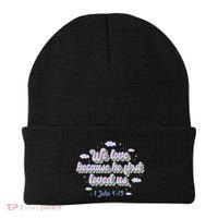 John 4:19 Bible Quote Beanie thumb 0