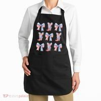 July 4th Coquette Bow America Retro Apron thumb 2
