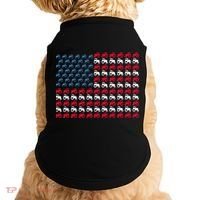July 4th Tractor Arrange A Usa Flag Independence Day Tractor Doggie Tank thumb 0