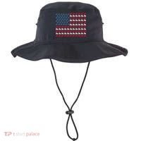 July 4th Tractor Arrange A Usa Flag Independence Day Tractor Bucket Hat thumb 0