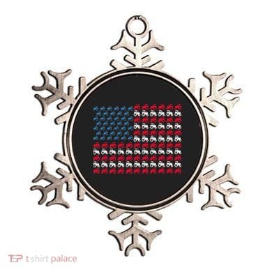 July 4th Tractor Arrange A Usa Flag Independence Day Tractor Ornament