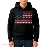July 4th Tractor Arrange A Usa Flag Independence Day Tractor Kids Hoodie thumb 4