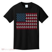 July 4th Tractor Arrange A Usa Flag Independence Day Tractor Kids T-Shirt thumb 0
