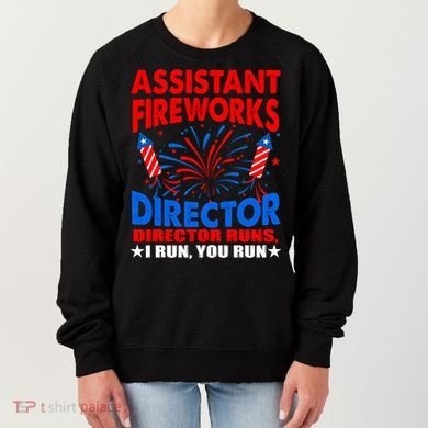 July 4th Usa Independence Day Assistant Fireworks Director Gift Women's Sweatshirt
