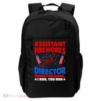 July 4th Usa Independence Day Assistant Fireworks Director Gift Backpack thumb 0
