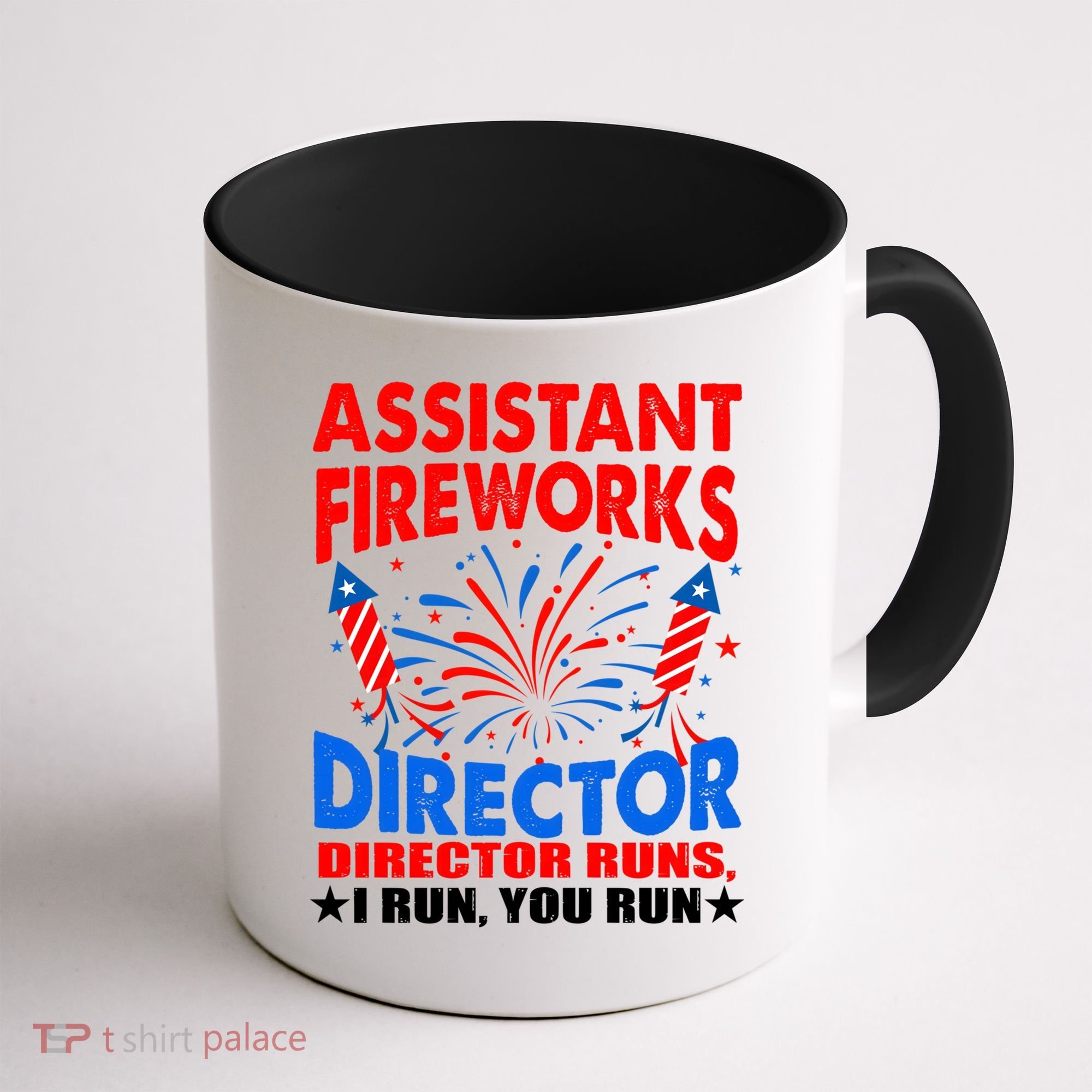 July 4th Usa Independence Day Assistant Fireworks Director Gift Coffee Mug