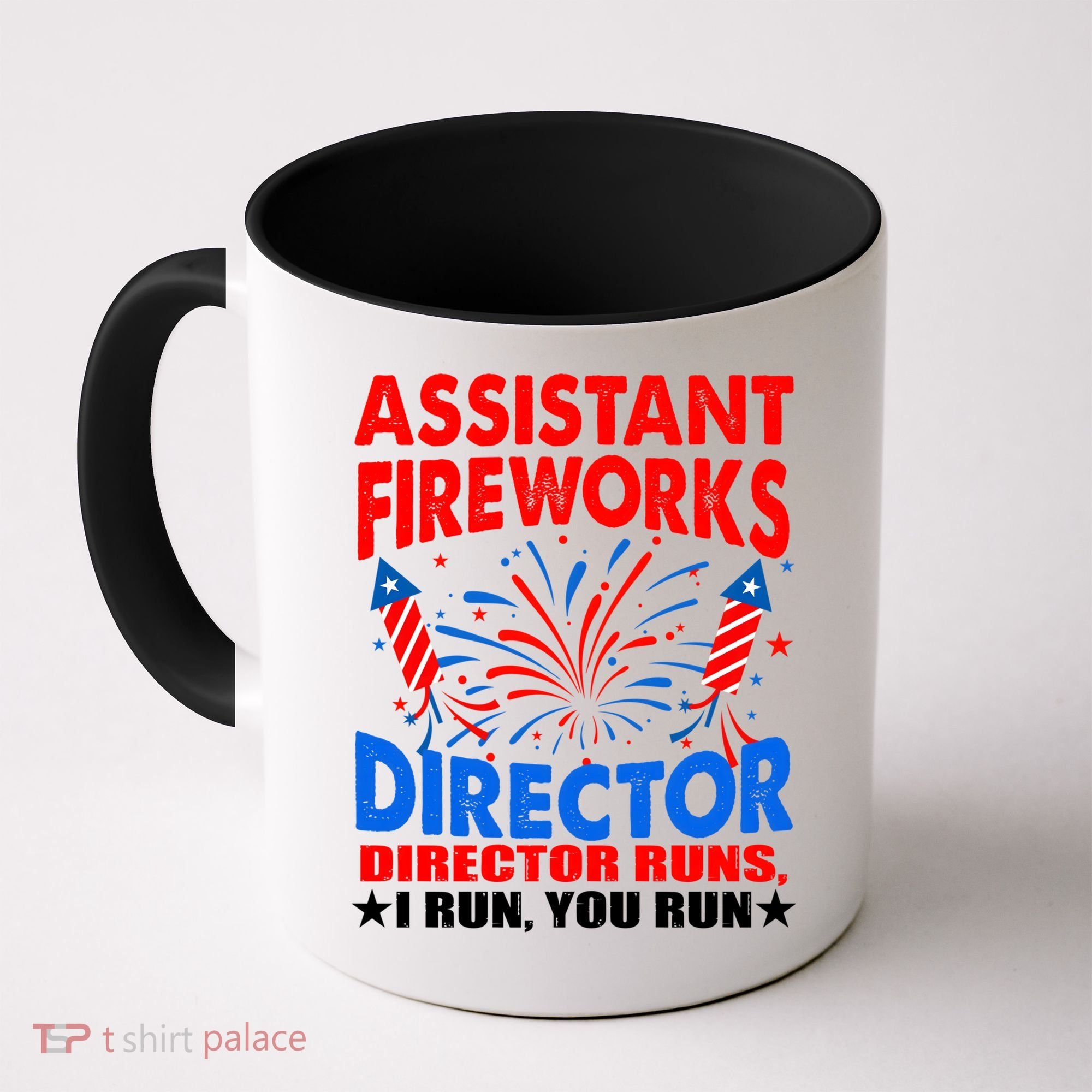 July 4th Usa Independence Day Assistant Fireworks Director Gift Coffee Mug