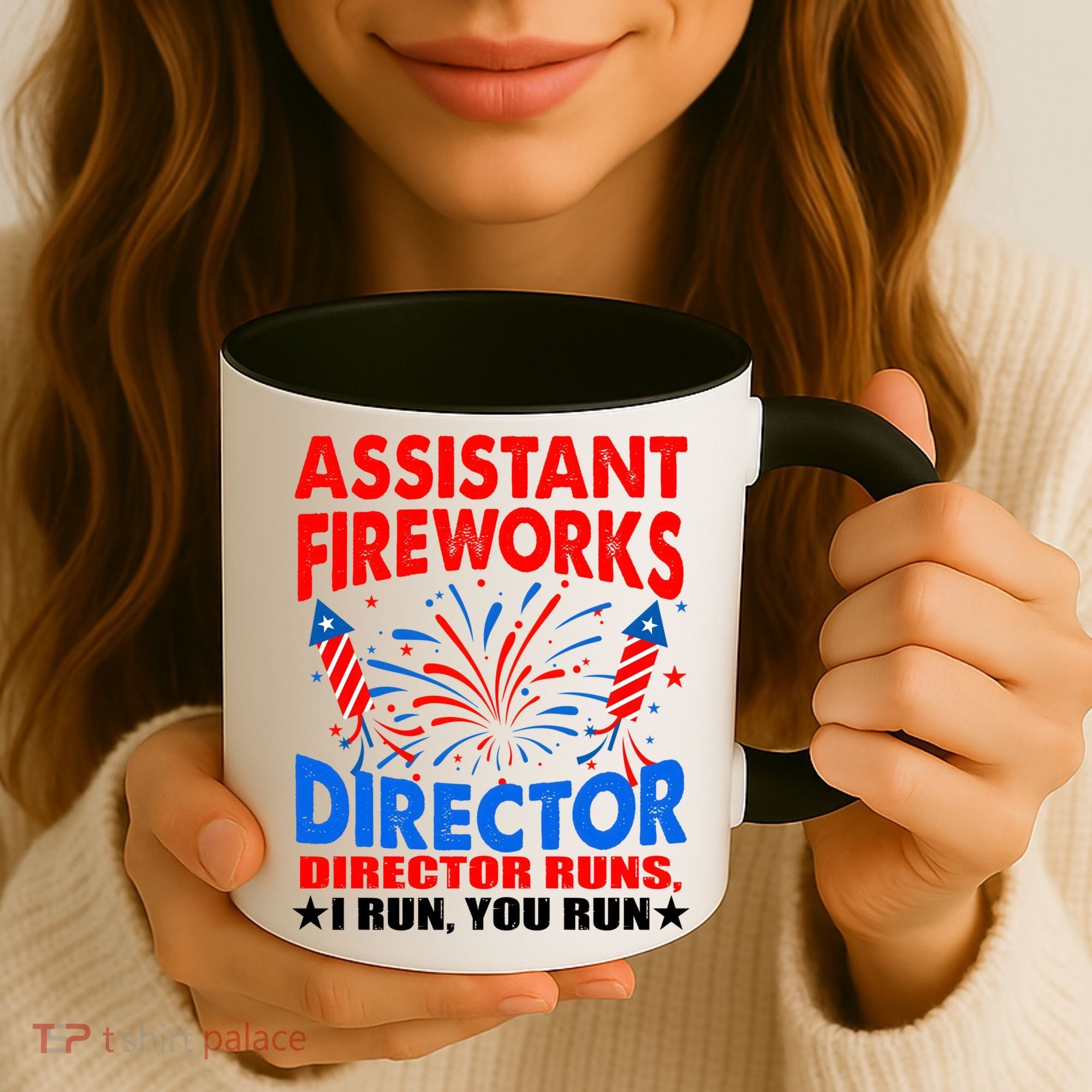 July 4th Usa Independence Day Assistant Fireworks Director Gift Coffee Mug