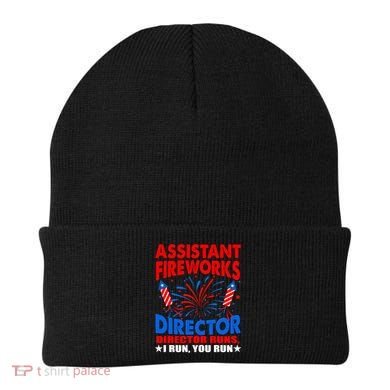 July 4th Usa Independence Day Assistant Fireworks Director Gift Beanie