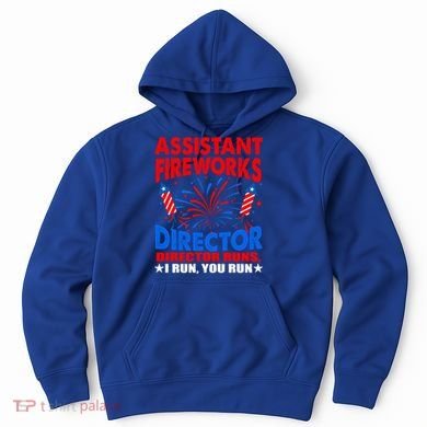 July 4th Usa Independence Day Assistant Fireworks Director Gift Hoodie