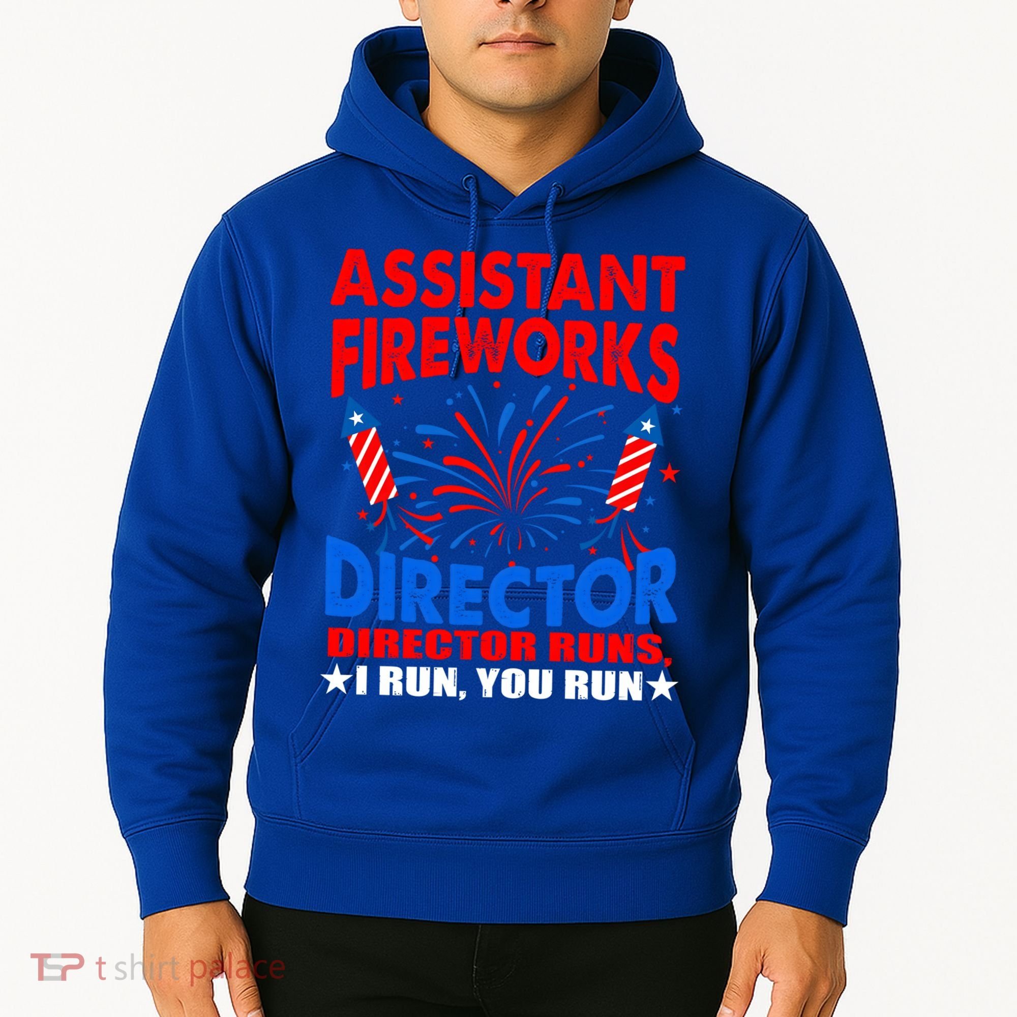 July 4th Usa Independence Day Assistant Fireworks Director Gift Hoodie