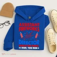 July 4th Usa Independence Day Assistant Fireworks Director Gift Hoodie thumb 4