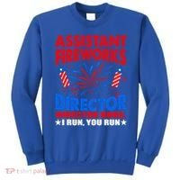 July 4th Usa Independence Day Assistant Fireworks Director Gift Sweatshirt thumb 0
