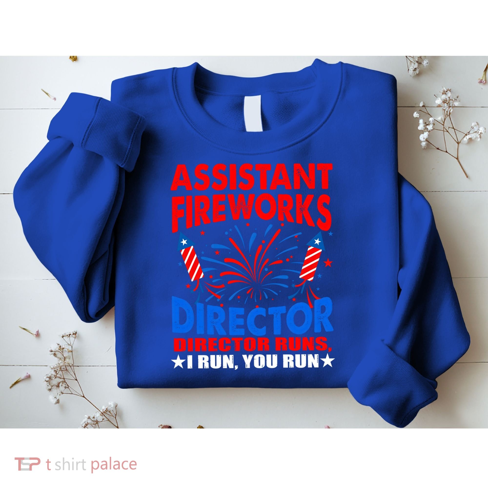 July 4th Usa Independence Day Assistant Fireworks Director Gift Sweatshirt