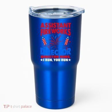 July 4th Usa Independence Day Assistant Fireworks Director Gift Tumbler