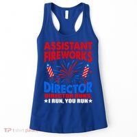July 4th Usa Independence Day Assistant Fireworks Director Gift Women's Tank Top thumb 0