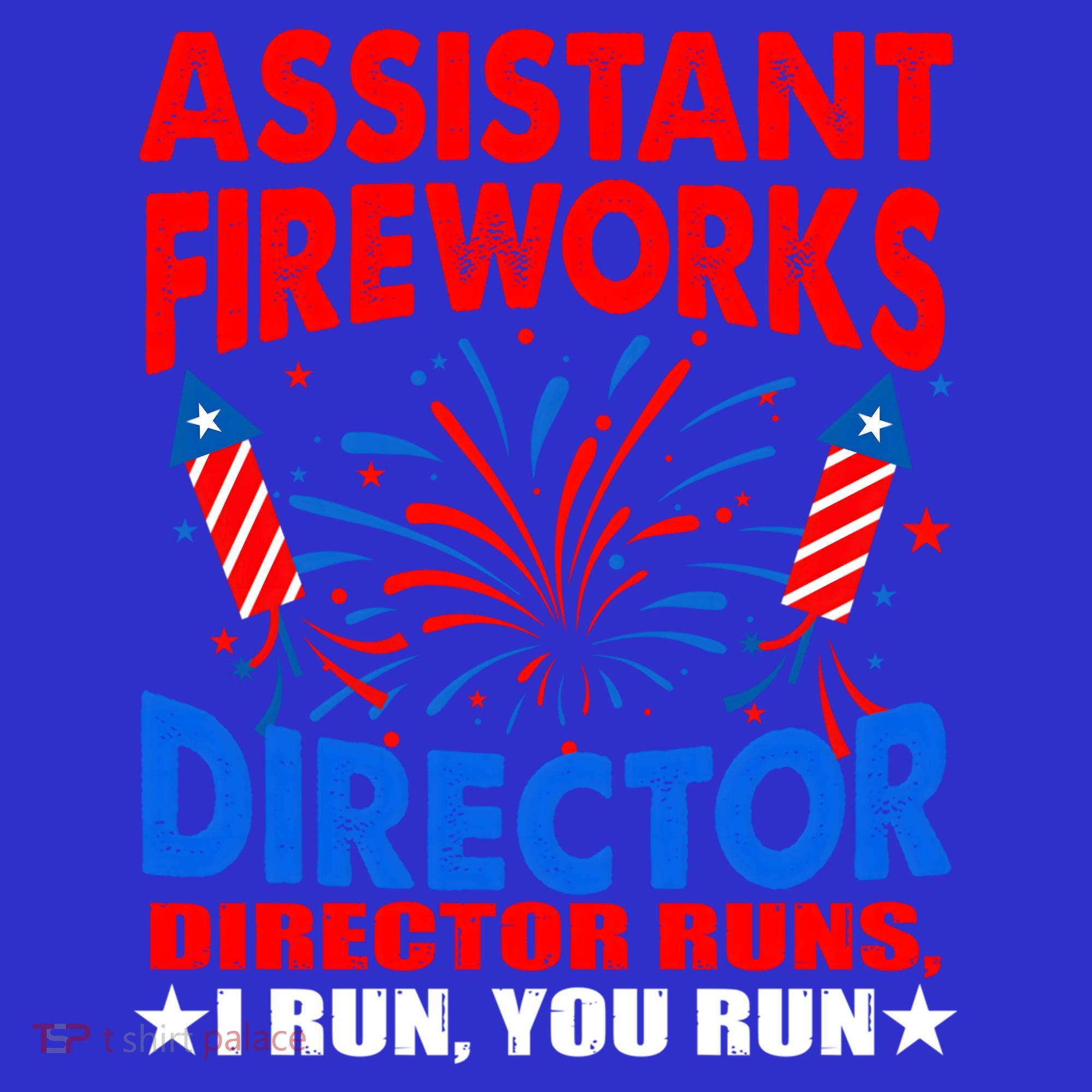 July 4th Usa Independence Day Assistant Fireworks Director Gift Women's Tank Top