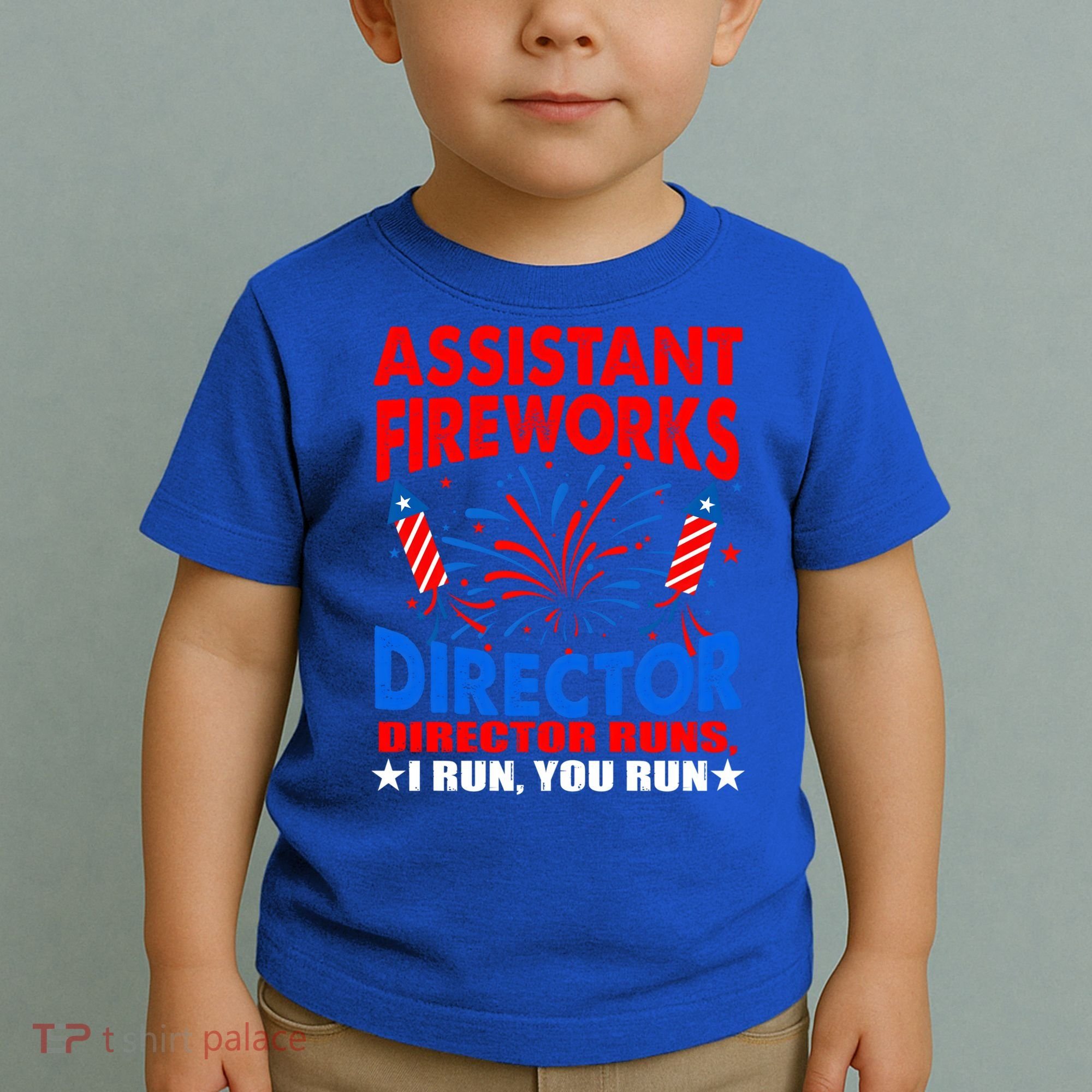 July 4th Usa Independence Day Assistant Fireworks Director Gift Toddler T-Shirt