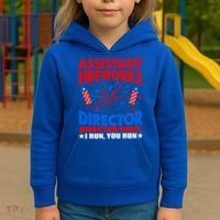 July 4th Usa Independence Day Assistant Fireworks Director Gift Kids Hoodie thumb 3