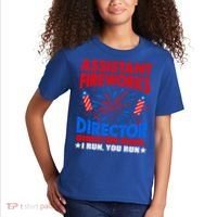 July 4th Usa Independence Day Assistant Fireworks Director Gift Kids T-Shirt thumb 2