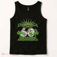 Jamaica 60th Independence Proud To Be Jamaican Tank Top thumb 2