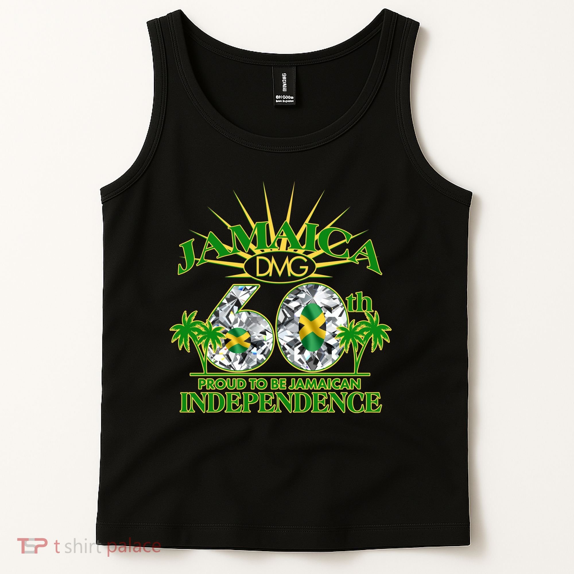 Jamaica 60th Independence Proud To Be Jamaican Tank Top