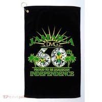 Jamaica 60th Independence Proud To Be Jamaican Golf Towel thumb 0