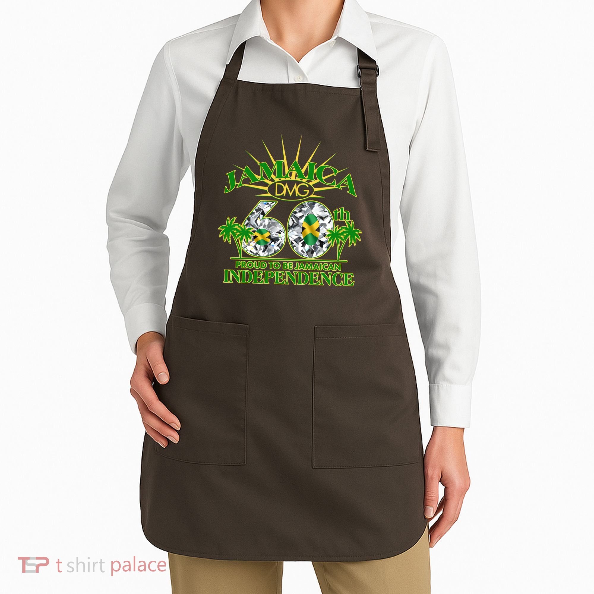 Jamaica 60th Independence Proud To Be Jamaican Apron