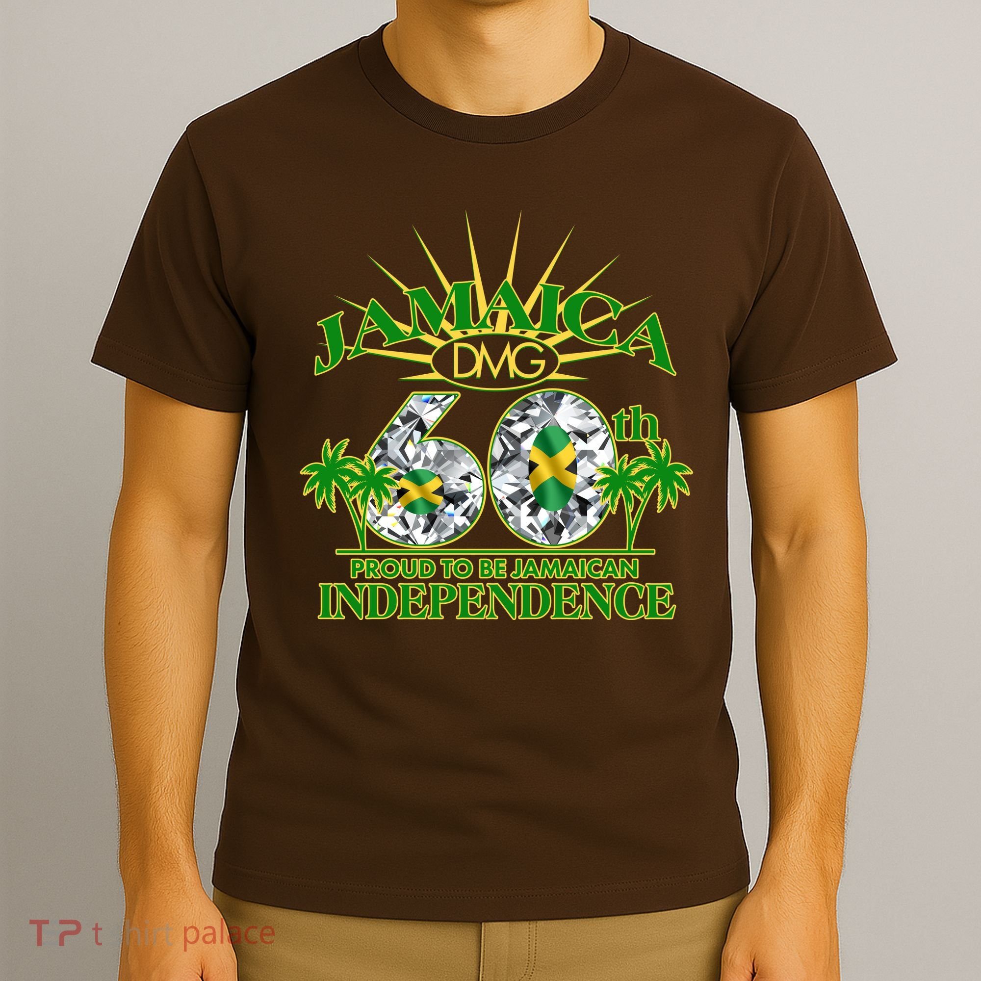 Jamaica 60th Independence Proud To Be Jamaican T-Shirt