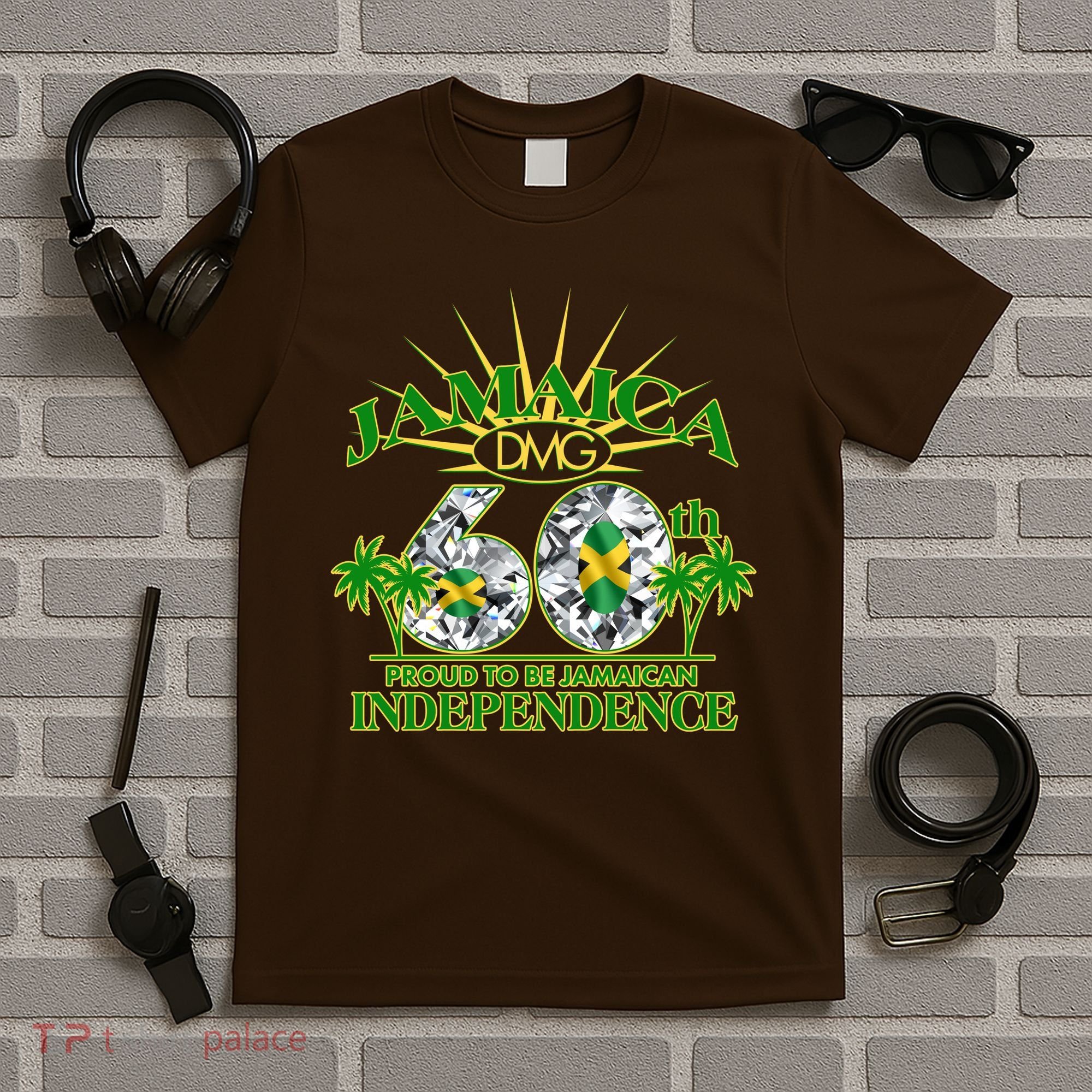 Jamaica 60th Independence Proud To Be Jamaican T-Shirt