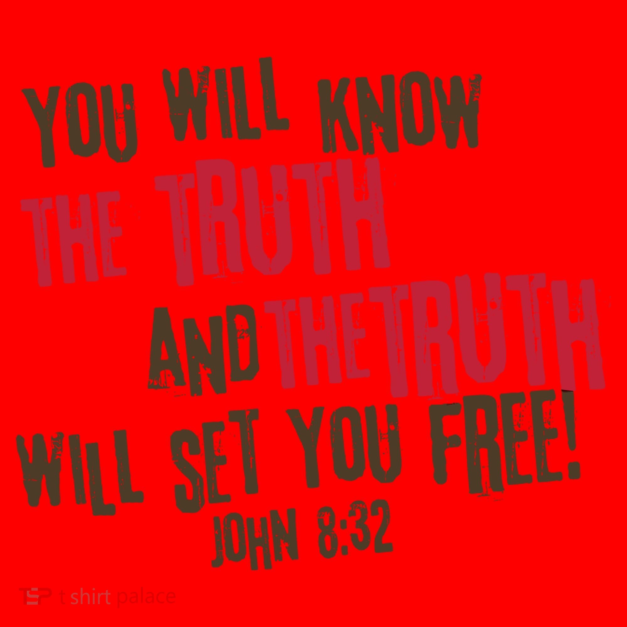 John 8:32 The Truth Will Set You Free Santa Hat