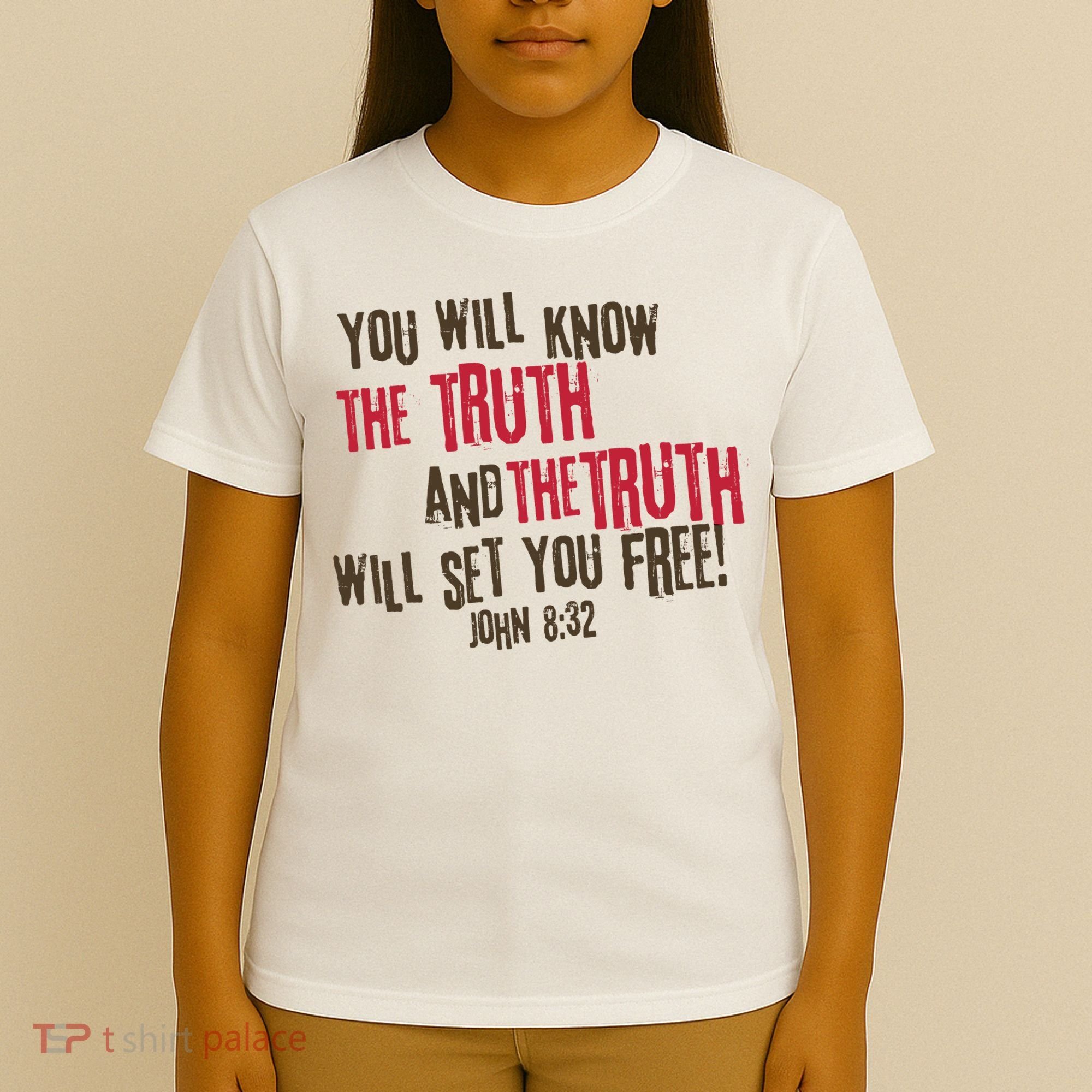 John 8:32 The Truth Will Set You Free T-Shirt