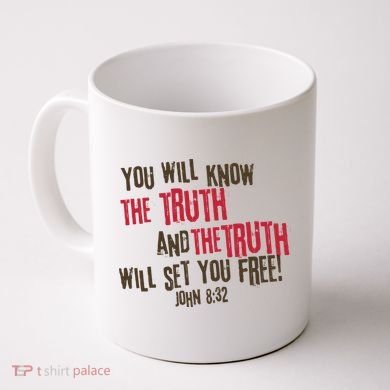 John 8:32 The Truth Will Set You Free Coffee Mug