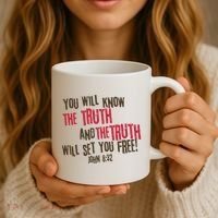 John 8:32 The Truth Will Set You Free Coffee Mug thumb 3