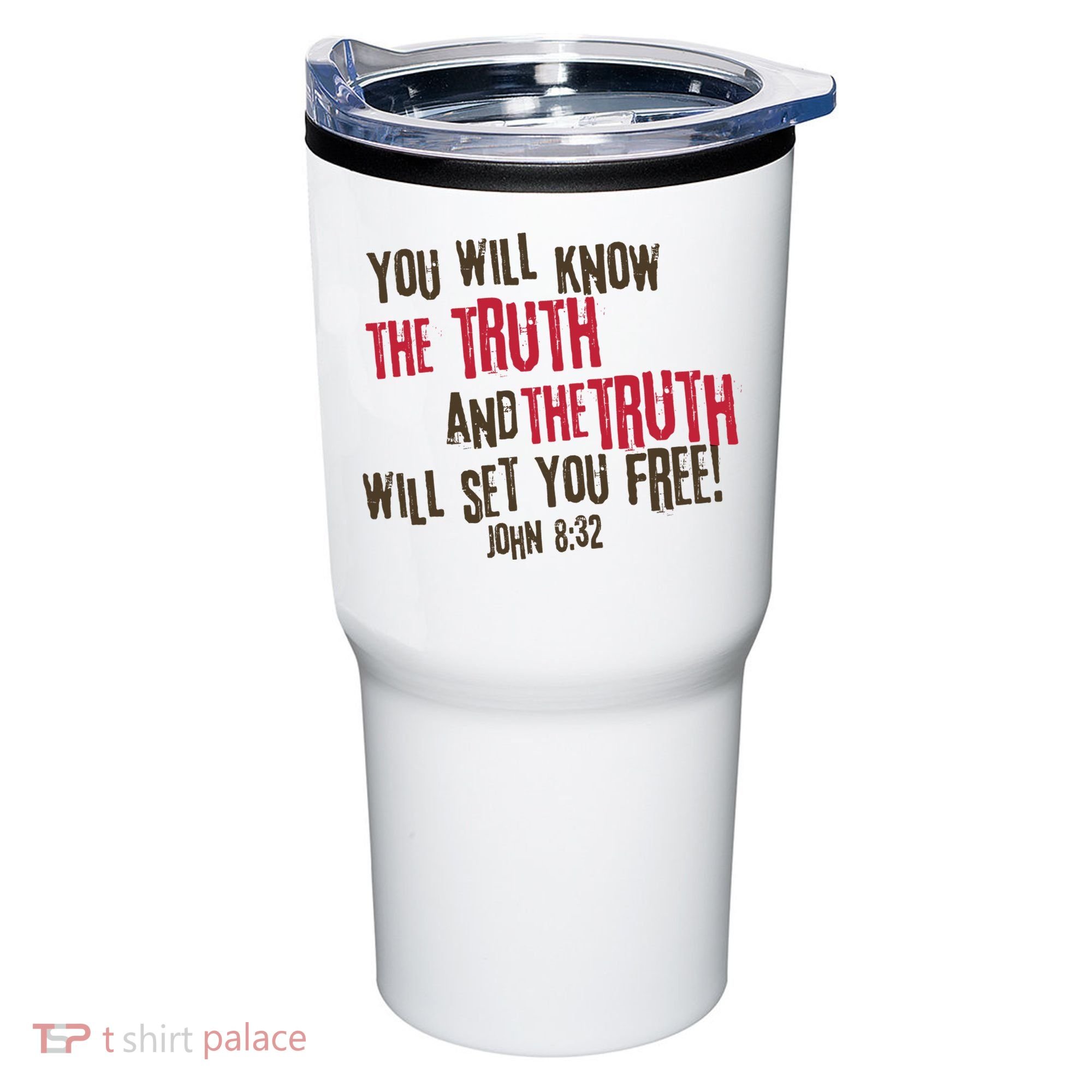 John 8:32 The Truth Will Set You Free Tumbler