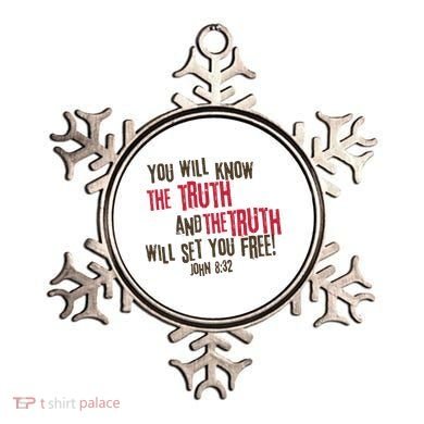 John 8:32 The Truth Will Set You Free Ornament