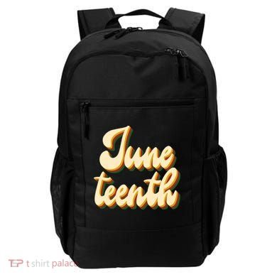 Juneteenth African American Pride Retro Backpack