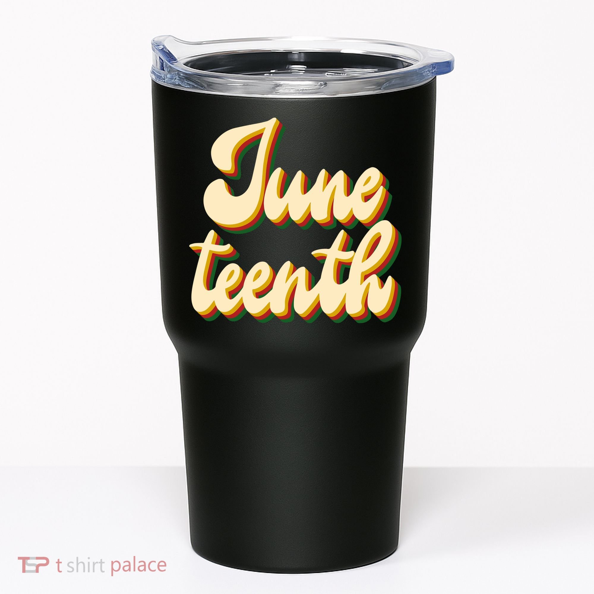 Juneteenth African American Pride Retro Tumbler