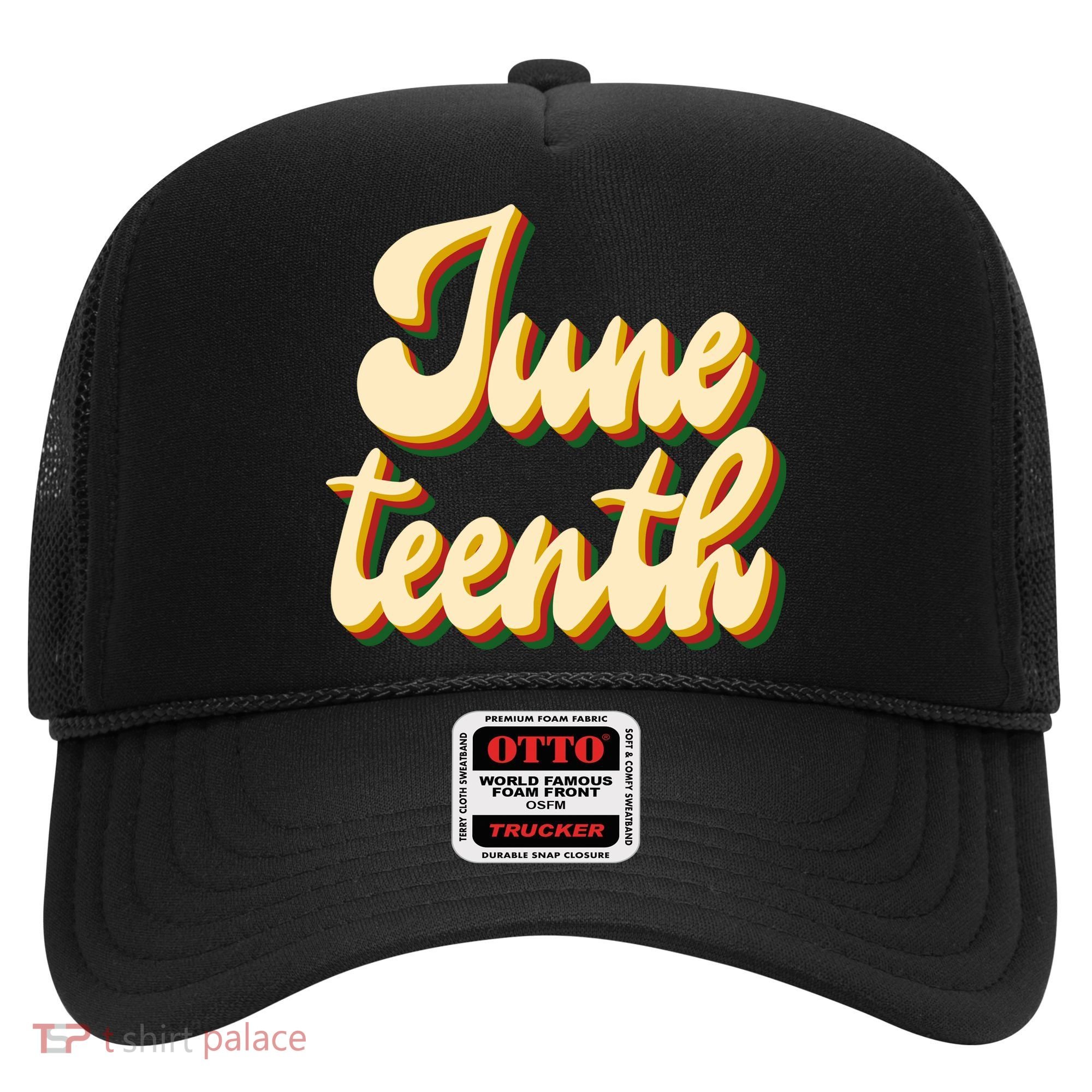Juneteenth African American Pride Retro Hat