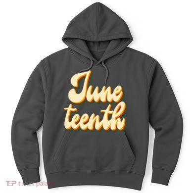 Juneteenth African American Pride Retro Hoodie