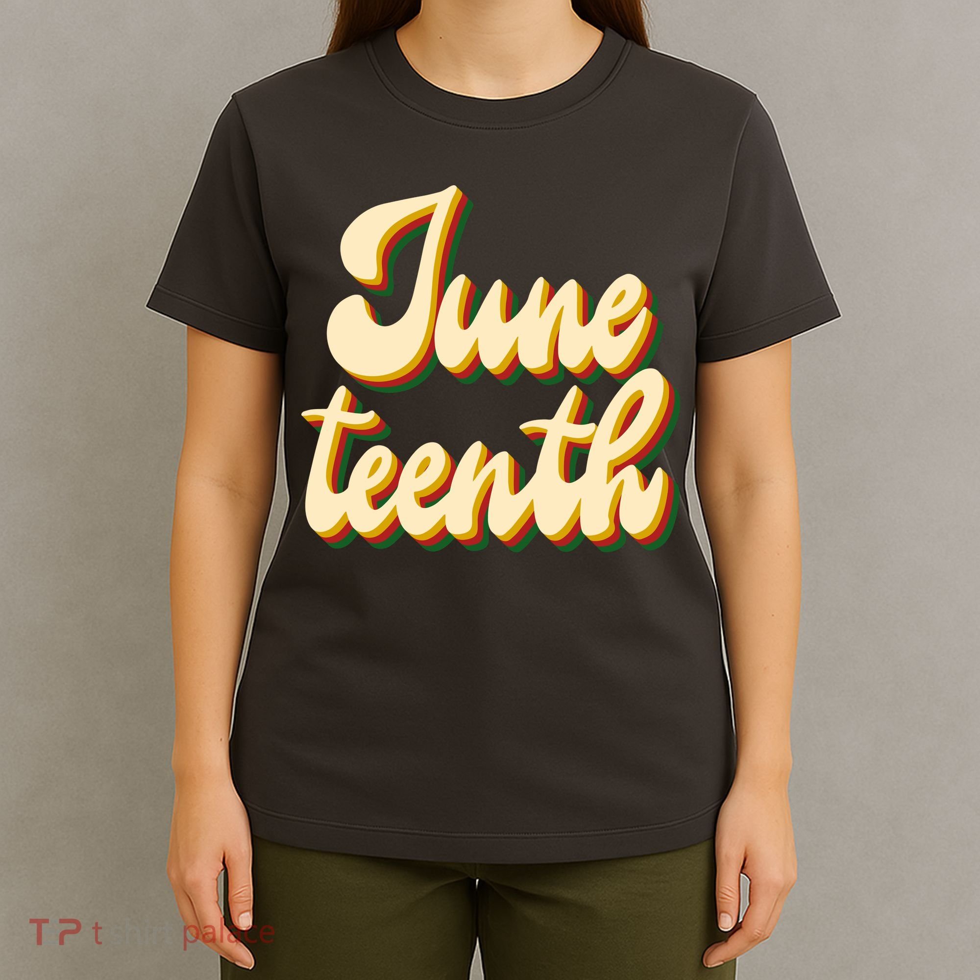 Juneteenth African American Pride Retro T-Shirt