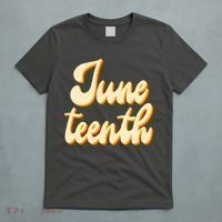 Juneteenth African American Pride Retro T-Shirt thumb 5