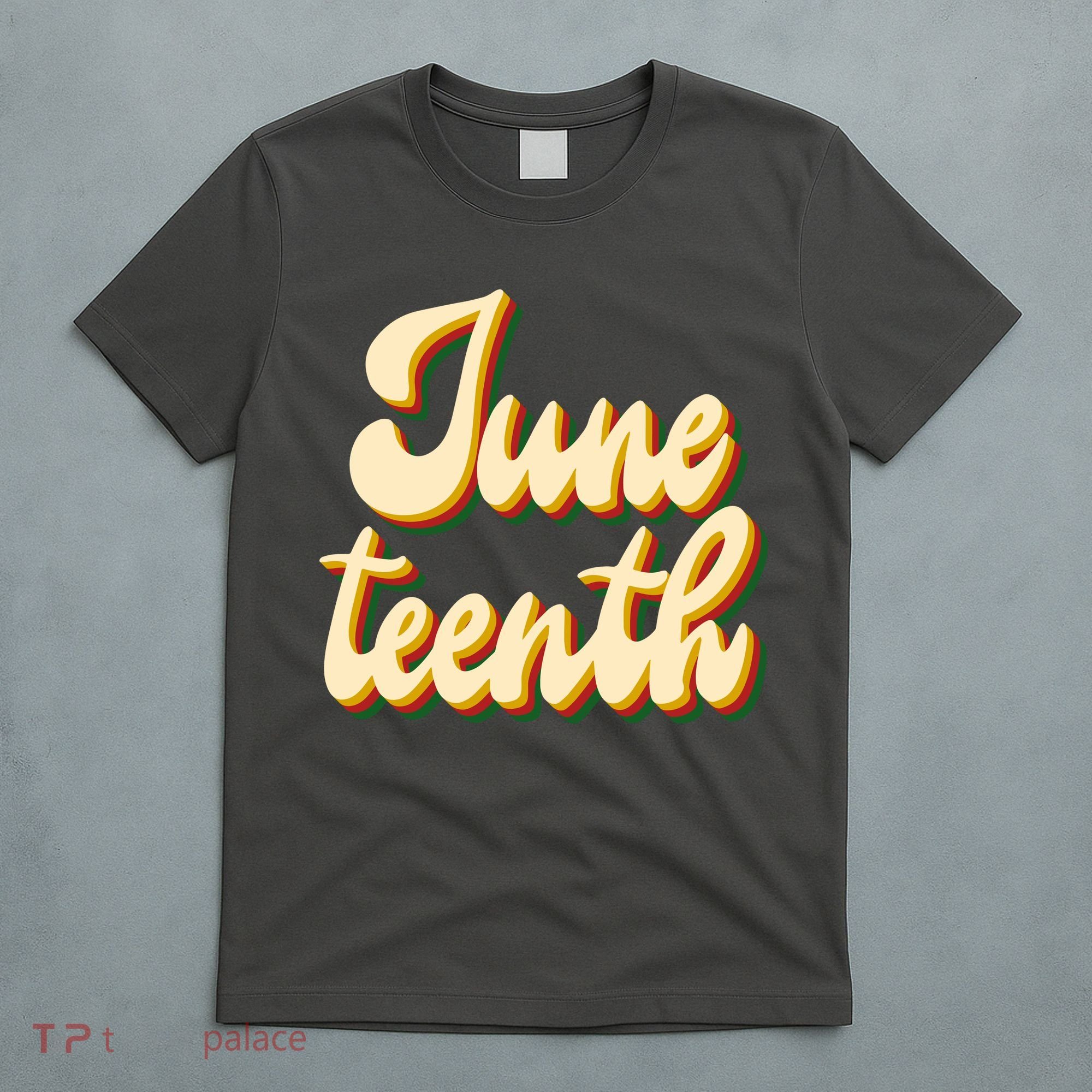 Juneteenth African American Pride Retro T-Shirt