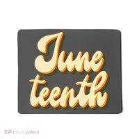 Juneteenth African American Pride Retro Mousepad thumb 0