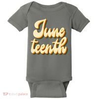 Juneteenth African American Pride Retro Baby Bodysuit thumb 0